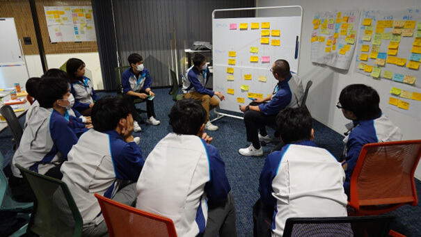 チーム活動の前半:テーマの企画・計画