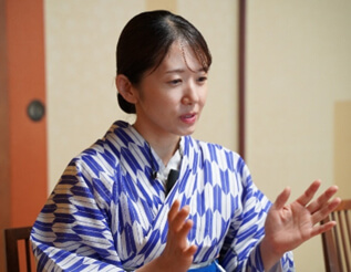 株式会社陣屋　接客主任　紺野 愛子さん